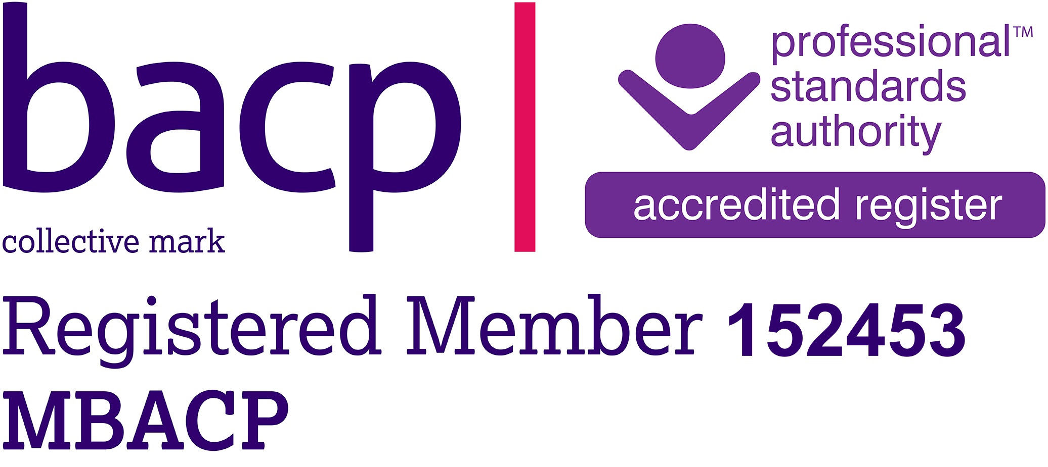 BACP Registered Member Logo